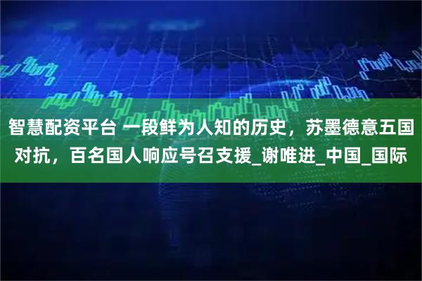 智慧配资平台 一段鲜为人知的历史，苏墨德意五国对抗，百名国人响应号召支援_谢唯进_中国_国际